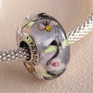 Pandora Enchanted Garden Murano Glass excellent condition